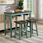 Elinor Bar Table Set Model Cm3475Gr-Pt-3Pk-Stool By Furniture Of America